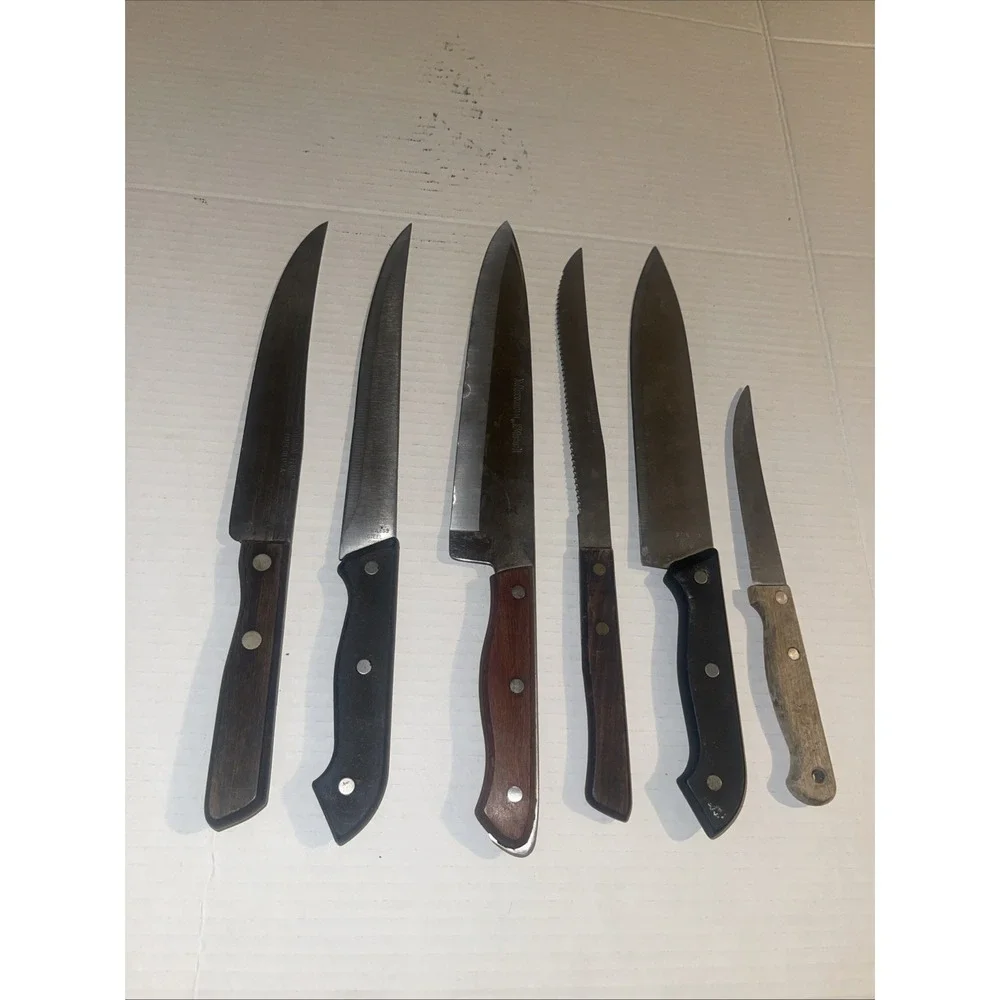 Selling All Vintage Kitchen Knives‎ Pictured Very Low Price Bundle